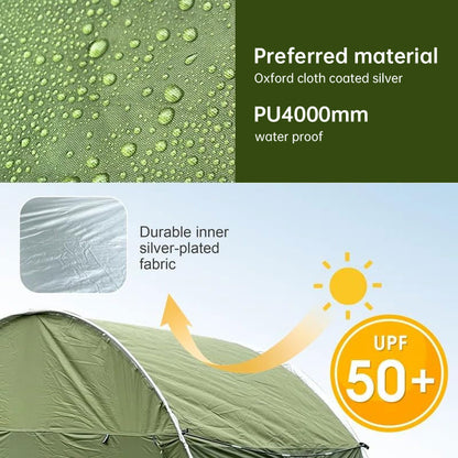Outdoor Car Trunk Rear Tent with Canopy｜車中泊＆キャンプ用 リアテント 日除け・防水