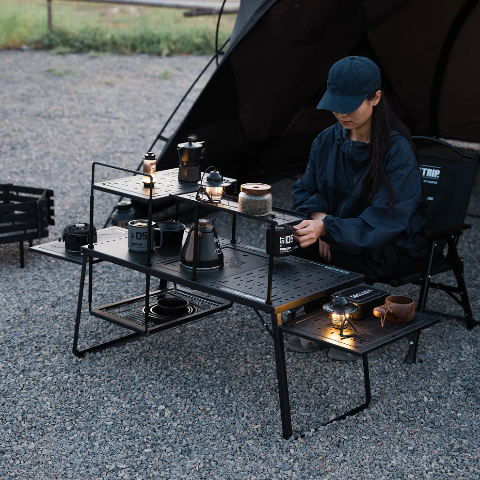 ShineTrip(山趣)#05 Series Black Mist IGT Camping Table|ブラック ShineTrip(山趣)#05 Series Black Mist IGT Camping Table|ブラック