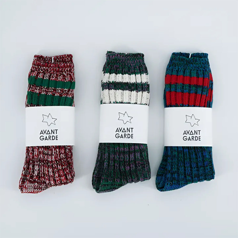 AVANT GARDE Avant-garde socks cotton line socks set