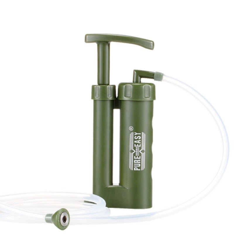 携帯用アウトドア浄水器｜緊急サバイバル・キャンプ用ポータブルポンプフィルター