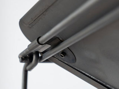 96【KURO】黒染め焚火台｜炎が映える光反射防止設計｜簡単組立・薄型収納