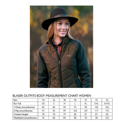 ブレーザー レディースフリースジャケット 競技射撃 Blaser Ladies Fleece Jacket Kora