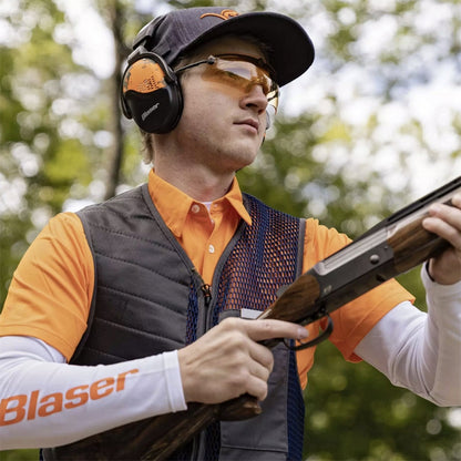 Blaser COMPETITION 男士 Polo 衫 23 橘色 比賽射擊 Blaser COMPETITION 男士 Polo 衫 23