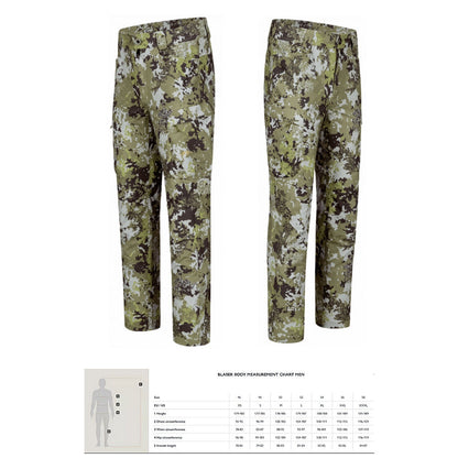 ブレーザー エアフローパンツ カモ柄 競技射撃 Blaser Men's Airflow Pants HunTec Camouflage