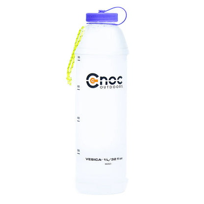 CNOC Outdoor Vesica 1L Water Bottle CN-1VG42 42mm Purple Green Lightweight Foldable Bottle