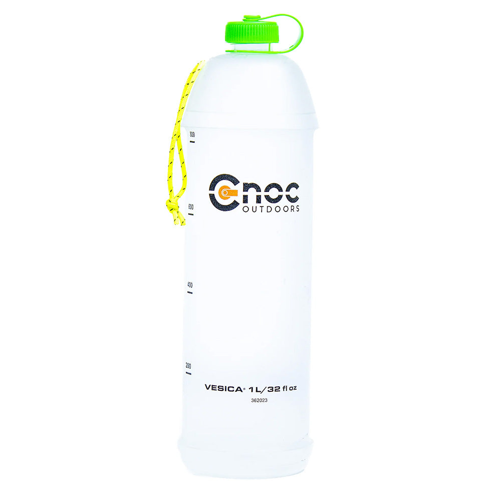 CNOC 戶外 Vesica 1L 水瓶 28mm CN-1VG 可敲門 Vesica 1L 水瓶 紫色 綠色 輕量折疊