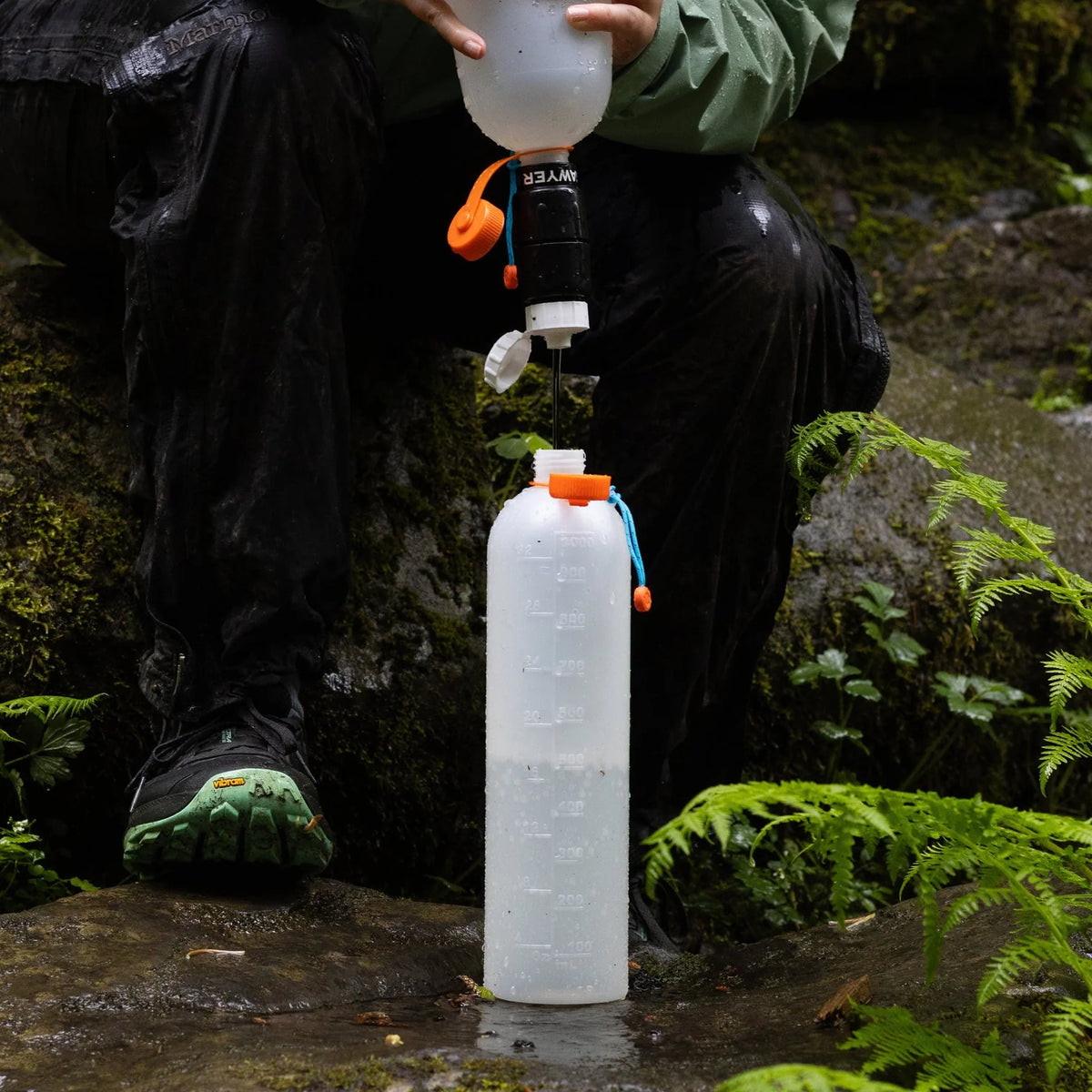 CNOC Outdoors（クノック）Thru Bottle V2 スルーボトル｜700ml・1L 28mm浄水器対応 ULウォーターボトル
