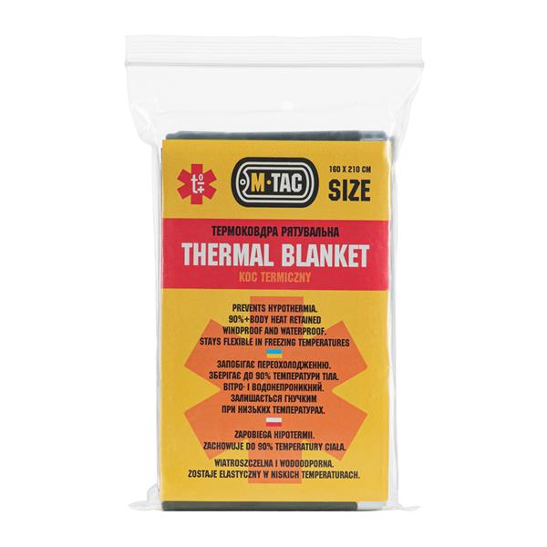 M-TAC（エムタック） Thermal Blanket 5枚セット サーマルブランケット レスキューシート（CYM23005050）