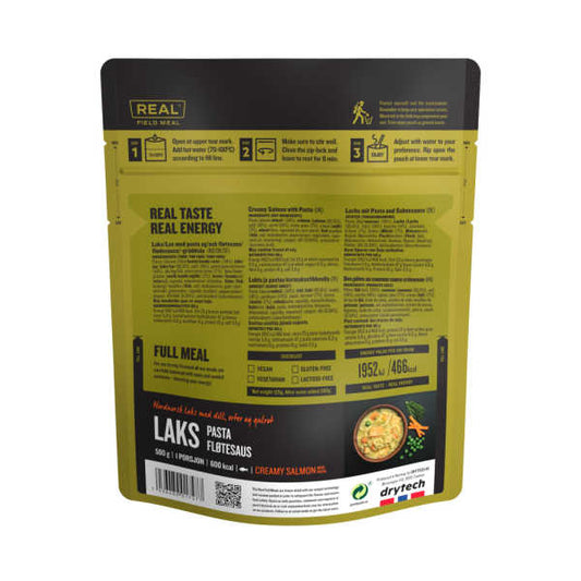 Real Field Meal（リアル・フィールドミール）クリーミーサーモンパスタ 601kcal フリーズドライ