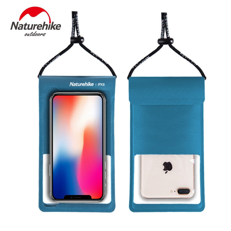 Naturehike スマホ用防水バッグ｜IPX8防水・水中対応・7インチまで対応