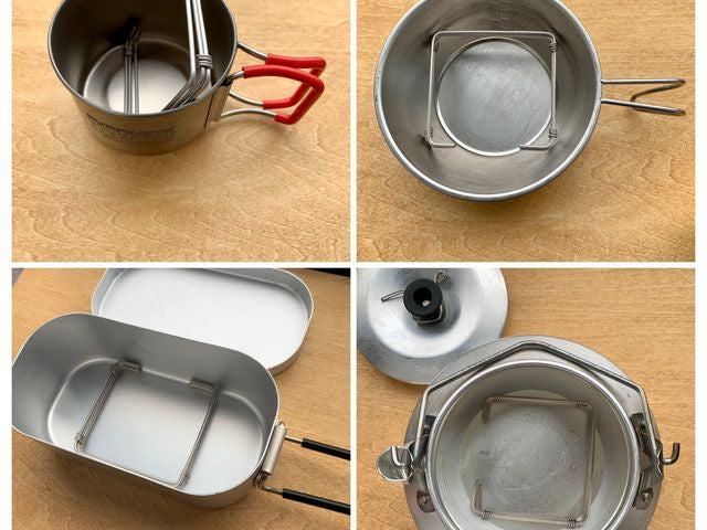 KALUGII カルギイ チタン五徳 TG-3P【純チタン製】超軽量 アルコールストーブ用