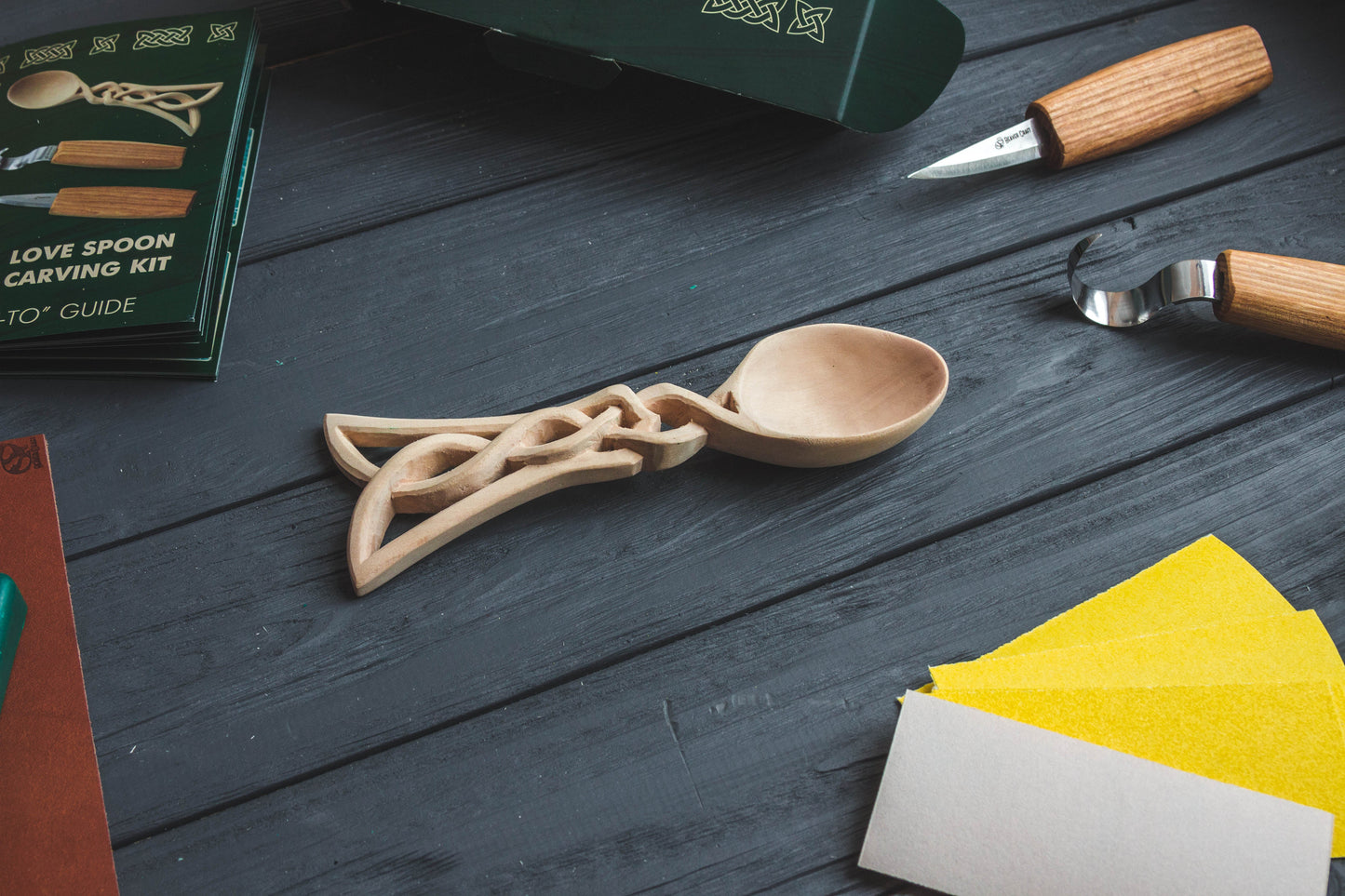 Beaver Craft Celt Spoon Carving Hobby-Kit ビーバークラフト ケルトスプーンカービングキット 初心者 大人 子供向け スターターホイットリングキット