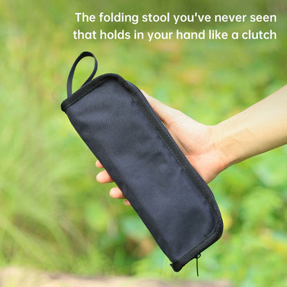 折りたたみ式キャンプチェア｜超軽量アルミ合金＆オックスフォード布 携帯便利スツール（ブラック/グリーン/ブラウン）