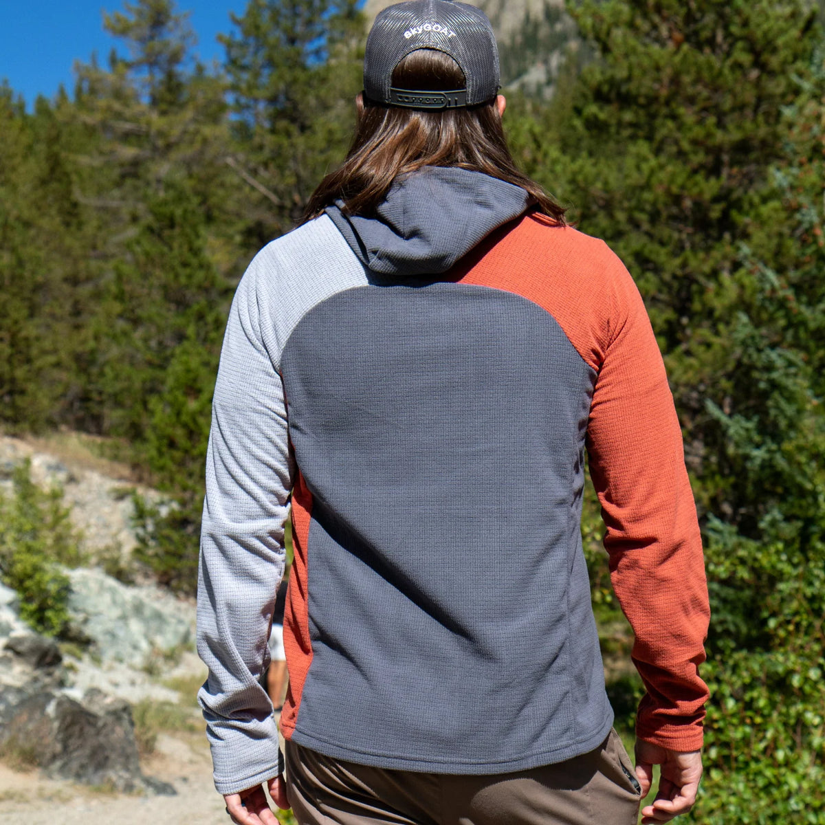 SkyGOAT（スカイゴート）CAMP Hoodie メンズ｜GOATgrid マイクログリッドフリース フーディー