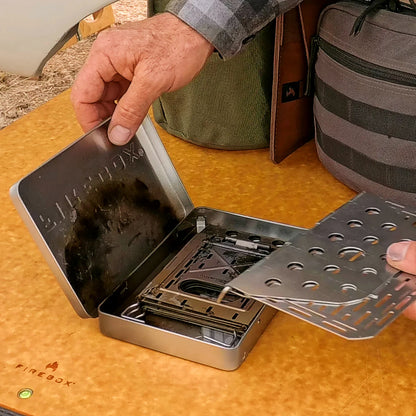 FIREBOX（ファイヤーボックス） Freestyle HEX-Stove Kit フリースタイル ヘックスストーブ キット ステンレス / チタン（FB-HEXS / FB-HEXT）