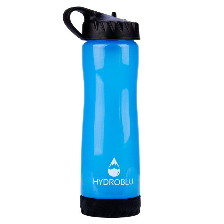ハイドロブルー クリアフロー ボトル フィルター 一体型 携帯浄水 HYDROBLU Clear Flow Water Bottle and Filter Combo HB-CF-01
