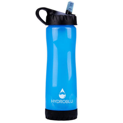 ハイドロブルー クリアフロー ボトル フィルター 一体型 携帯浄水 HYDROBLU Clear Flow Water Bottle and Filter Combo HB-CF-01