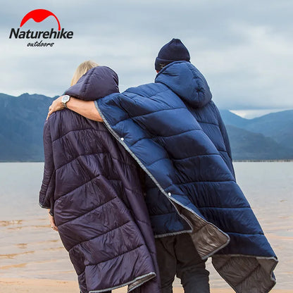 Naturehike レイジースリーピングバッグ｜クロークスタイル・着る寝袋・防水アウトドアポンチョ