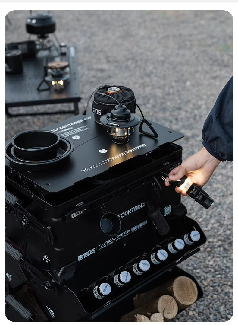 山趣（やましゅみ） SHINETRIP シャイントリップ #05 Series Tactical Open Box（A458-D00 / A458-H00）タクティカルオープンボックス