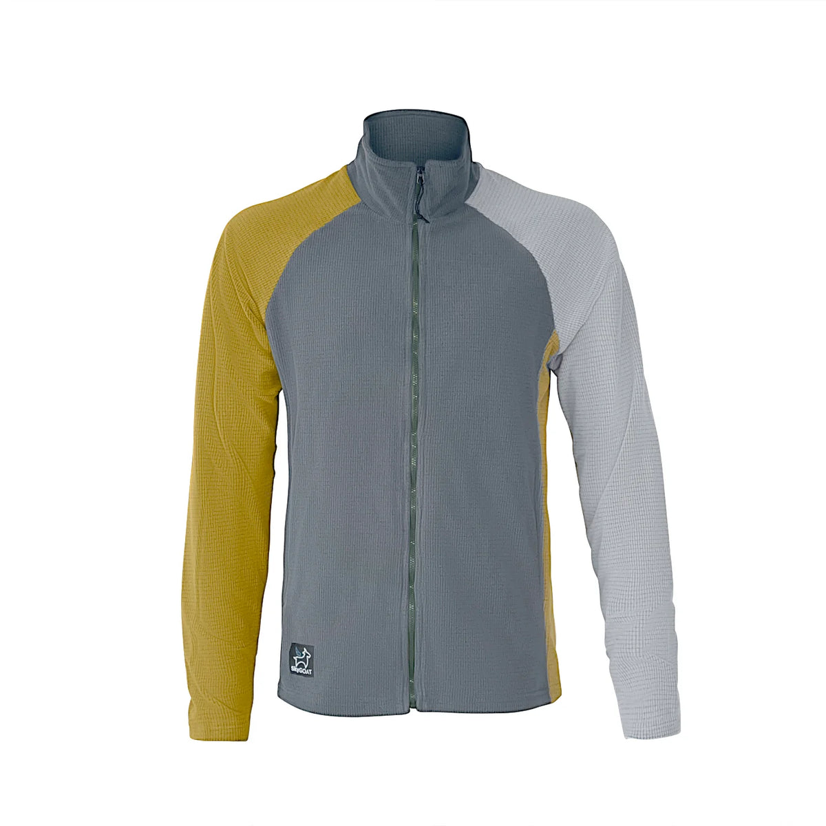SkyGOAT（スカイゴート）CAMP Jacket メンズ｜GOATgrid マイクログリッドフリース フルジップジャケット フードなし