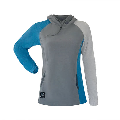 SkyGOAT（スカイゴート）CAMP Hoodie レディース｜GOATgrid マイクログリッドフリース フーディー