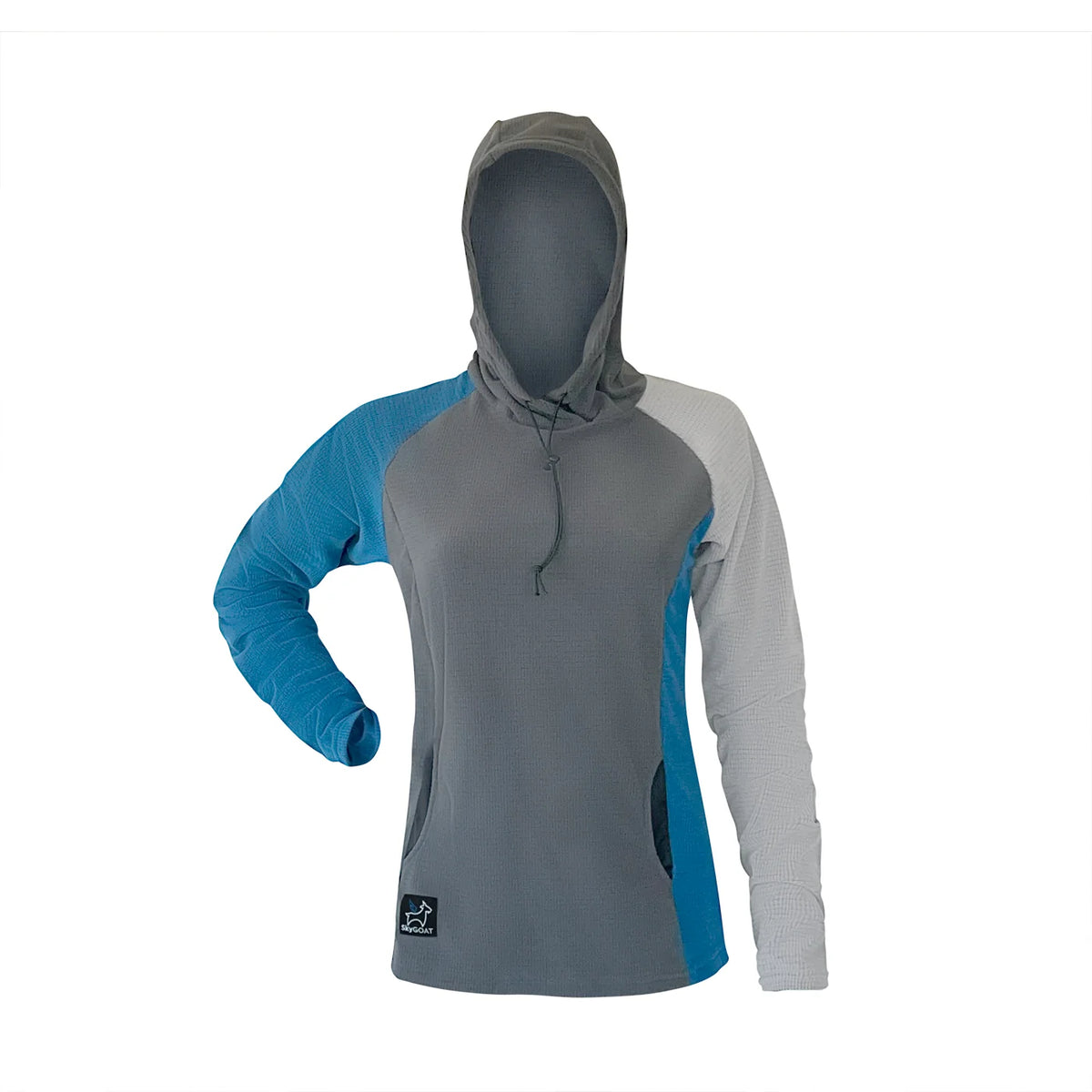 SkyGOAT（スカイゴート）CAMP Hoodie レディース｜GOATgrid マイクログリッドフリース フーディー