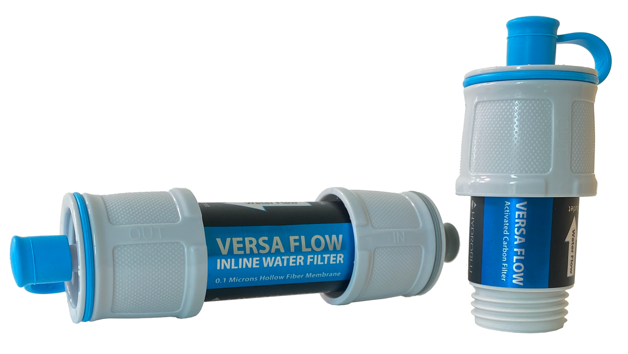 ハイドロブルー ヴァーサフロー カーボンフィルター セット 軽量 水フィルター 浄水 HYDROBLU VersaFlow with Activated Carbon Filter HB-VF-06