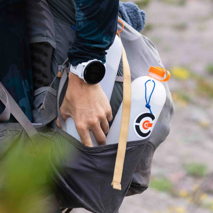 CNOC Outdoors（クノック） ThruBottle 1L スルーボトル｜28mmフィルター対応 超軽量ウォーターボトル