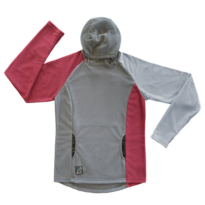 SkyGOAT（スカイゴート）CAMP Hoodie レディース｜GOATgrid マイクログリッドフリース フーディー