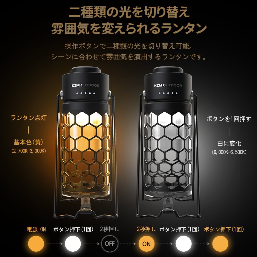 KZM モダンハイブランタン キャンプ ランタン LEDランタン 調光 ランプシェード 照明 カズミ アウトドア KZM OUTDOOR MODERN HIVE LANTERN