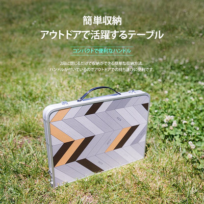 KZM Slim Mini 2折疊桌露營戶外休閒桌戶外桌折疊輕便Kazumi戶外KZM OUTDOOR SLIM MINI 2 FOLDING TABLE 2