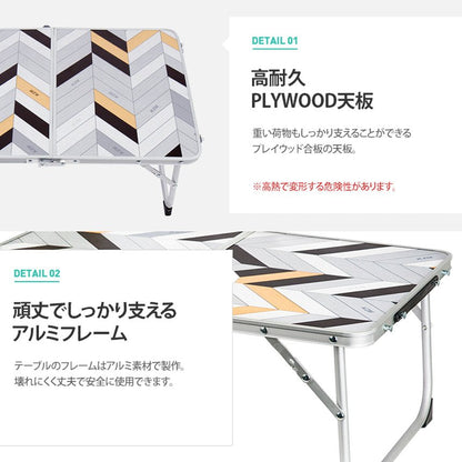 KZM Slim Mini 2折疊桌露營戶外休閒桌戶外桌折疊輕便Kazumi戶外KZM OUTDOOR SLIM MINI 2 FOLDING TABLE 2