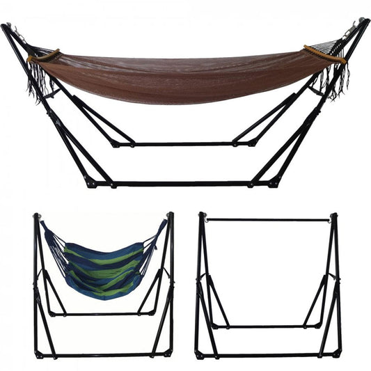 LandField 3-way freestanding hammock, chair, hanger rack, hammock LF-XK01