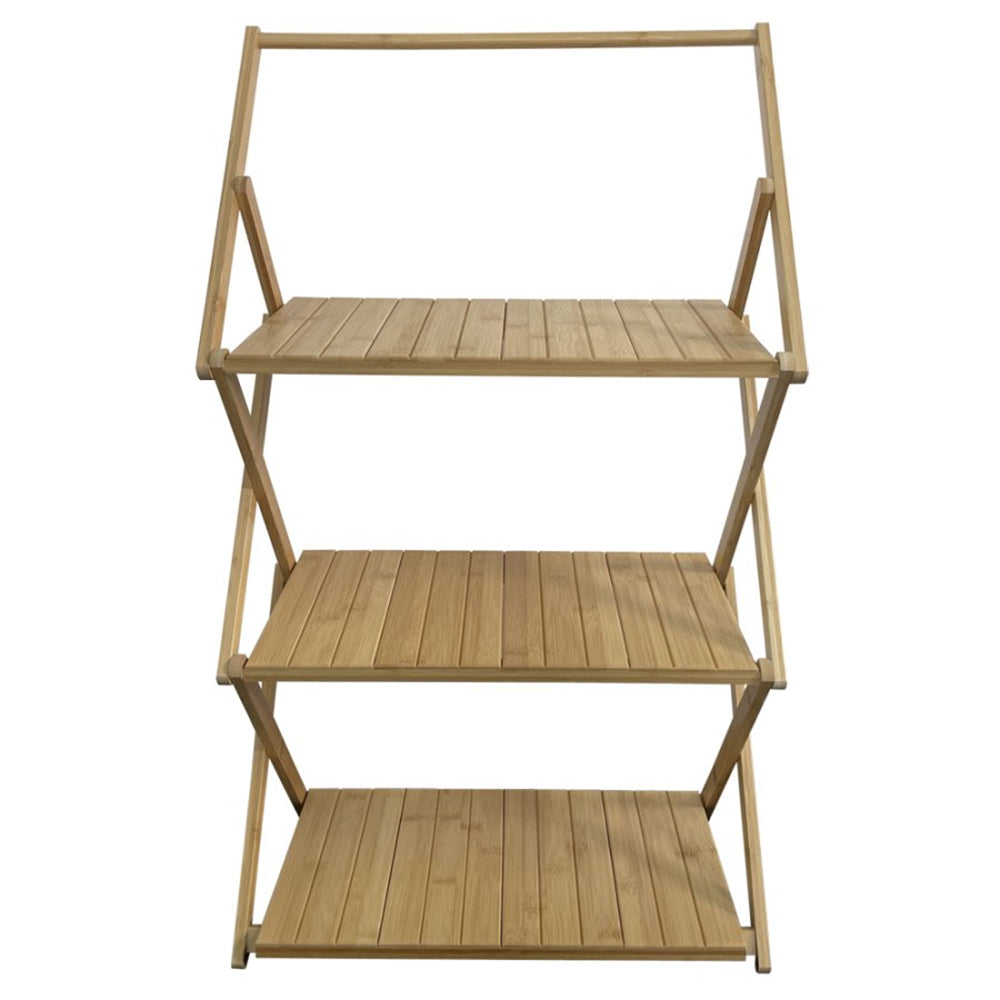 LandField Landfield Bamboo 3-tier rack Foldable bamboo rack Shelf Field ...