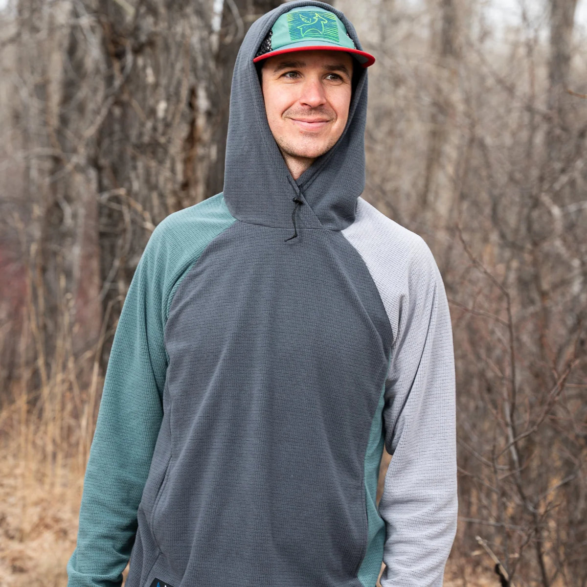 SkyGOAT（スカイゴート）CAMP Hoodie メンズ｜GOATgrid マイクログリッドフリース フーディー