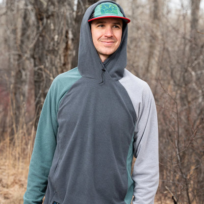 SkyGOAT（スカイゴート）CAMP Hoodie メンズ｜GOATgrid マイクログリッドフリース フーディー