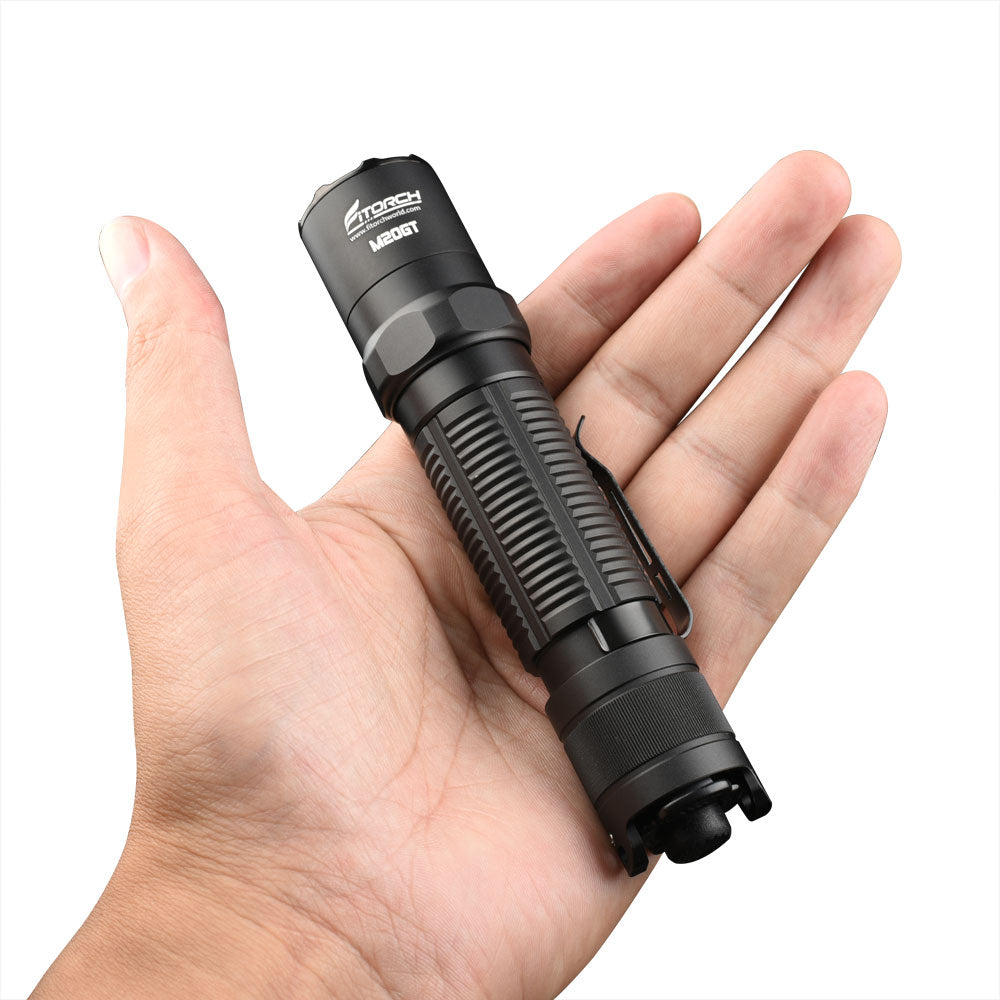 Fitorch（フィトーチ）M20GT タクティカルフラッシュライト 3300ルーメン 420m照射｜USB-C充電 IP68防水 防災・アウトドア