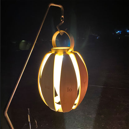 Mt.Paulownia PINEAPPLE WOOD LANTERN