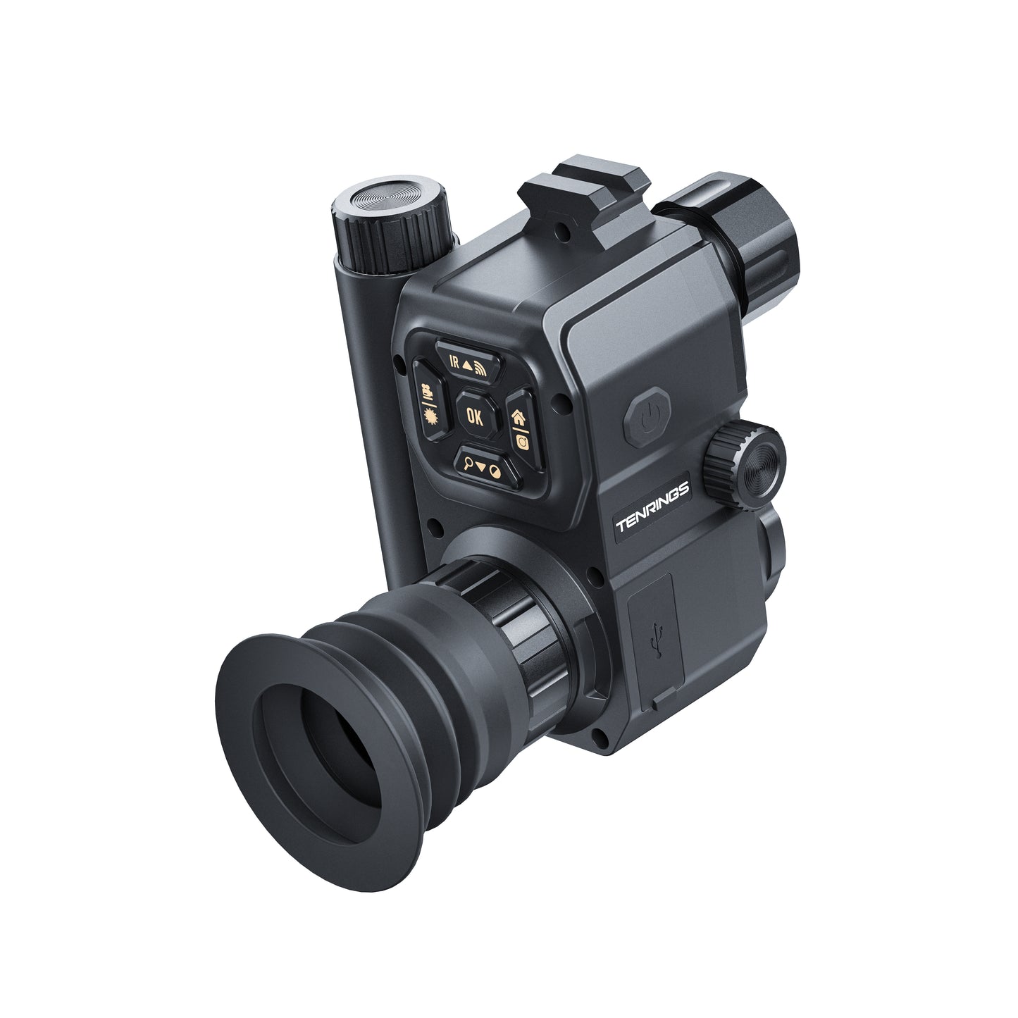テンリング TR-IR NV200｜高精度・高画質デジタル暗視スコープ【昼夜対応/5倍ズーム/SONYセンサー搭載】