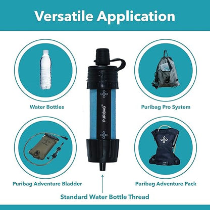 PURIBAG プリバッグ Micro メンブレンフィルター 携帯浄水フィルター 5000L