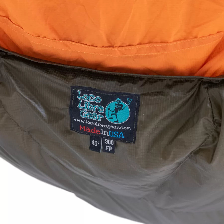 Dutchware Gear ダッチウェアギア Loco Libre Ridge Reaper Underquilt for Banyan Bridge ロコリブレ リッジリーパー アンダーキルト LOC001-RR