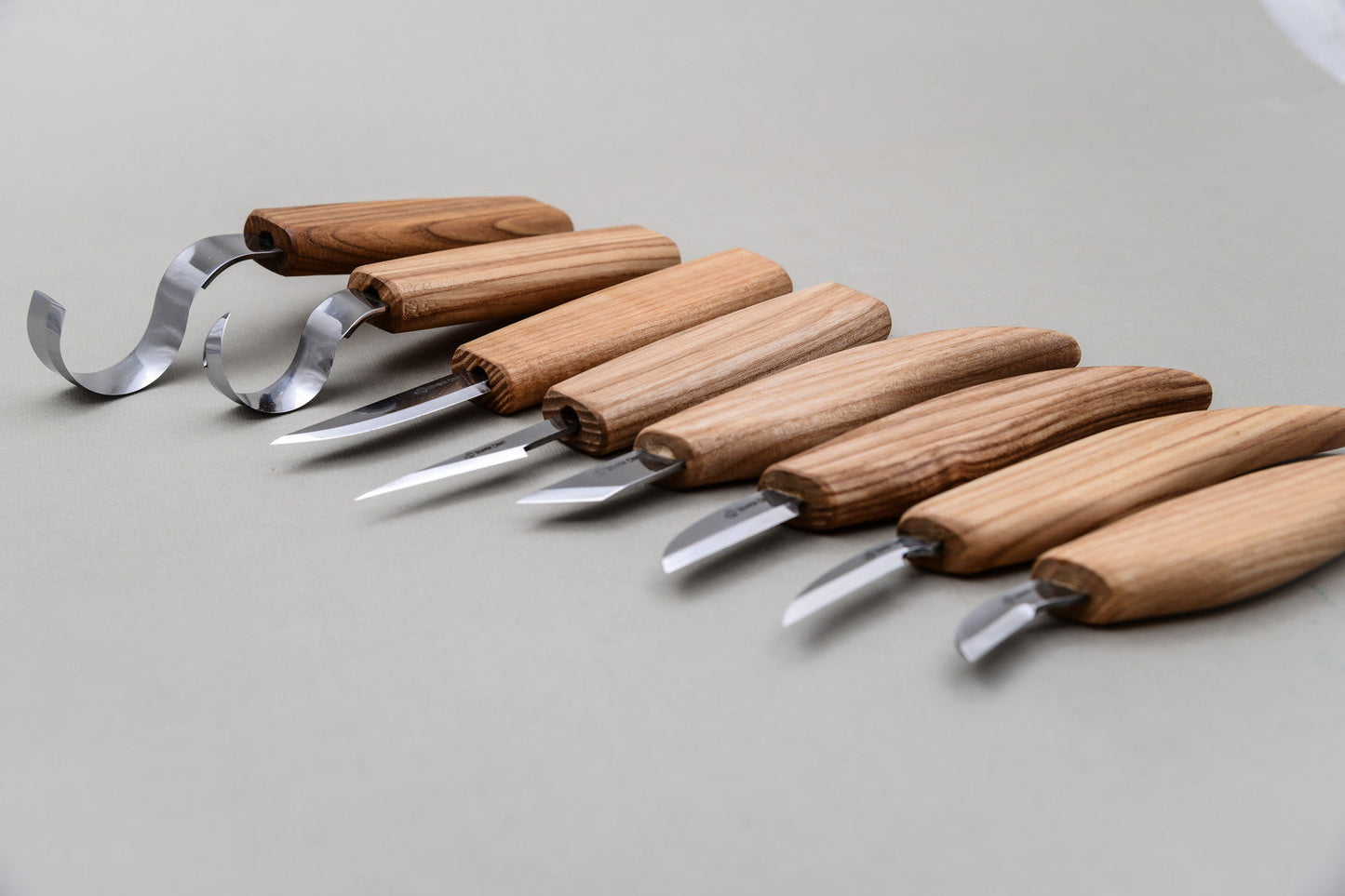 ビーバークラフト ウッドカービングセット ナイフ8本 Beaver Craft Wood Carving Set of 8 Knives