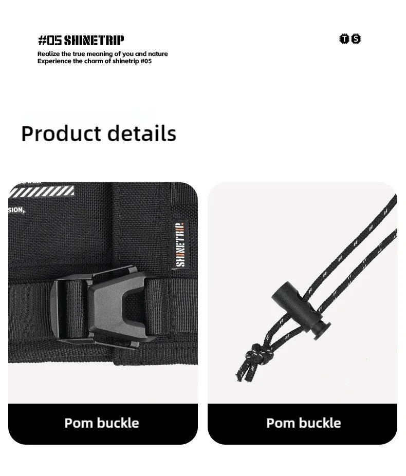 山趣（ShineTrip） #05シリーズ タクティカル アイスバケットバッグ＆バケットバッグ（5L／12.9L）