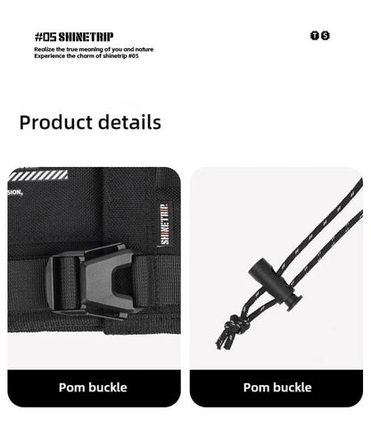 山趣（ShineTrip） #05シリーズ タクティカル アイスバケットバッグ＆バケットバッグ（5L／12.9L）