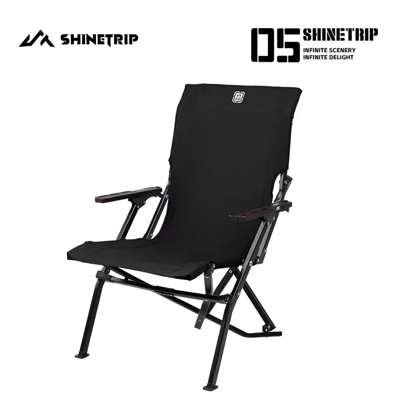山趣（やましゅみ） SHINETRIP シャイントリップ #05 Series Comfortable Folding Chair ハイバック フォールディングチェア（A508-H00 / A508-T00）