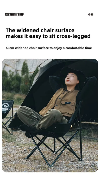 山趣（やましゅみ） SHINETRIP シャイントリップ #05 Series Moon Chair ムーンチェア フォールディングチェア（A467-H00 / A467-T00）