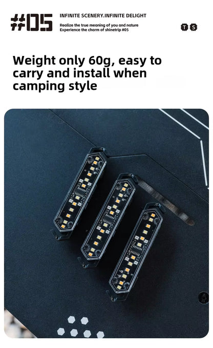 山趣（ShineTrip） ST-05シリーズ 風ロープ警告ライト（ウィンドロープ・ワーニングライト）