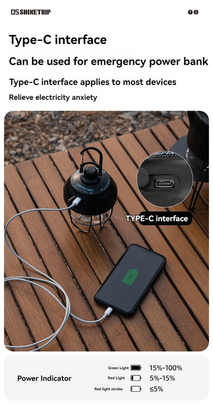 山趣（ShineTrip） ST-05シリーズ ナットライト（Nut Light）3色（Black／Green／Sand）