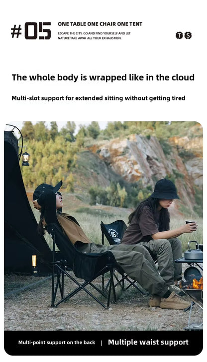 山趣（やましゅみ） SHINETRIP シャイントリップ #05 Series Moon Chair ムーンチェア フォールディングチェア（A467-H00 / A467-T00）