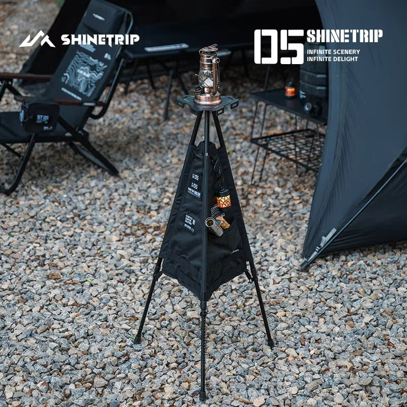 山趣（やましゅみ） SHINETRIP シャイントリップ #05 Series Hexagonal Tactical Lamp Table Set 六角タクティカルランプテーブル セット（A530-T02 / T03 / T04 / T02-T1 / T02-T2）